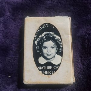 1930's Shirley Temple Miniature Playing Cards